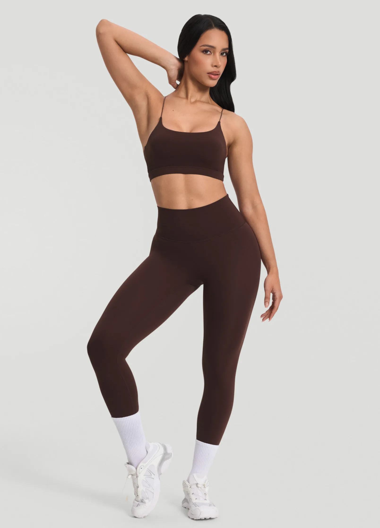 7/8-Leggings mit hohem Bund