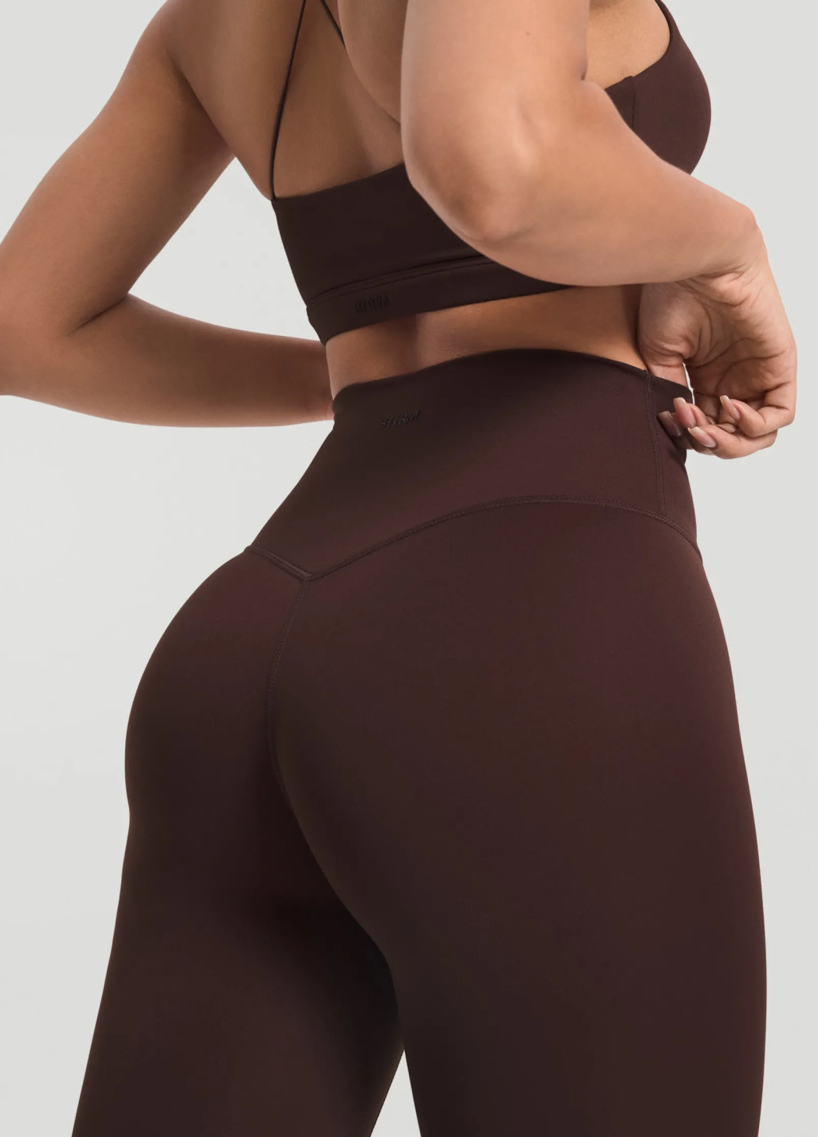 7/8-Leggings mit hohem Bund