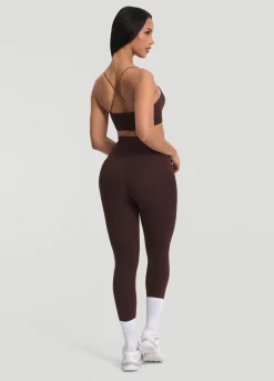 7/8-Leggings mit hohem Bund