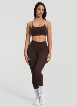 7/8-Leggings mit hohem Bund