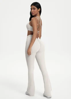 Leggings mit Scrunch-Back und Schlag