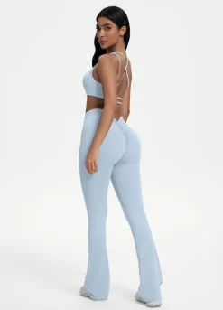 Leggings mit Scrunch-Back und Schlag