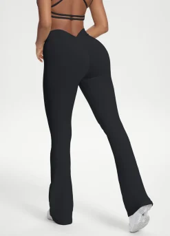 Leggings mit Scrunch-Back und Schlag