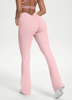Leggings mit Scrunch-Back und Schlag