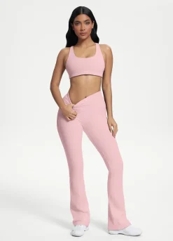 Leggings mit Scrunch-Back und Schlag