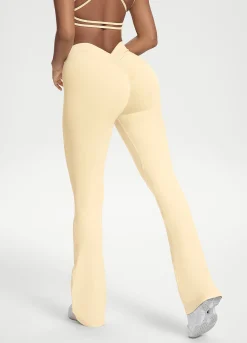 Leggings mit Scrunch-Back und Schlag