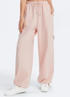 Lässige Sweathose mit Kordelzug an der Taille