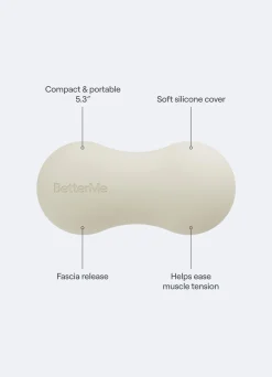 Massageball in Erdnussform