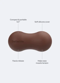 Massageball in Erdnussform