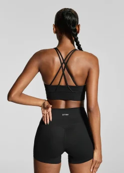 Micro-Shorts mit hohem Bund