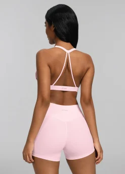 Micro-Shorts mit hohem Bund