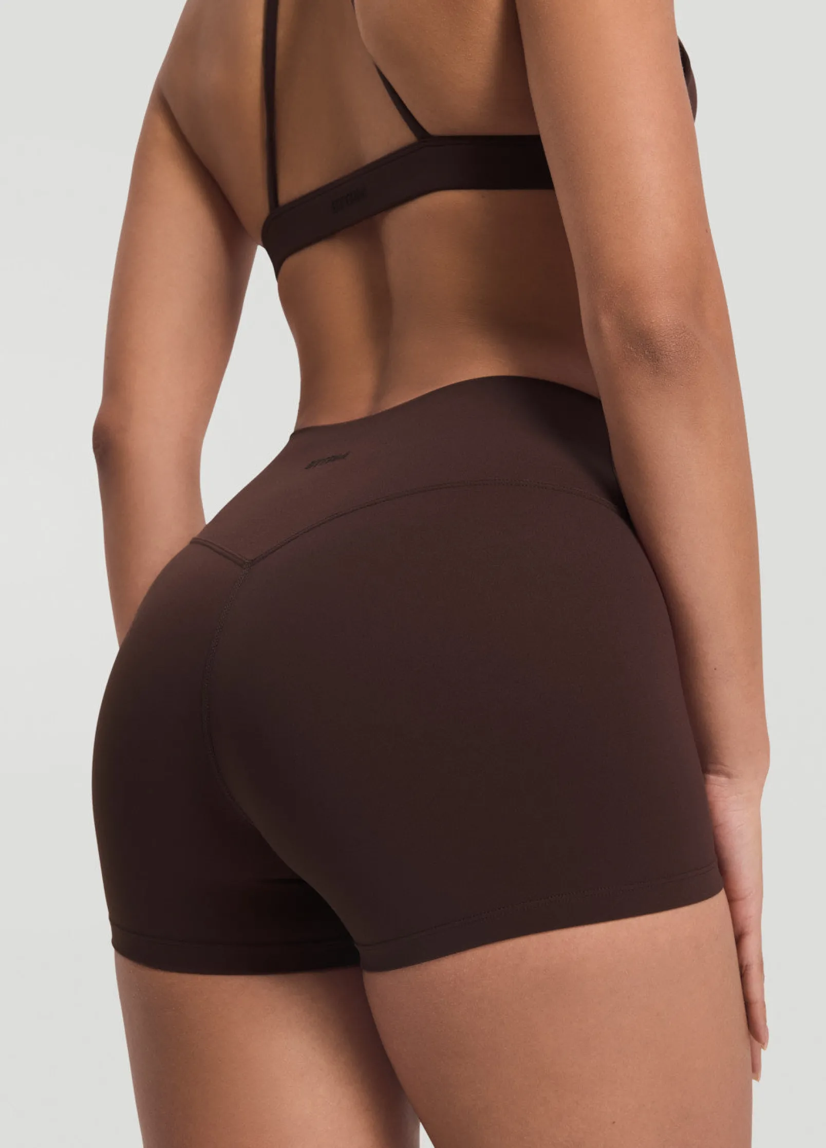 Micro-Shorts mit hohem Bund