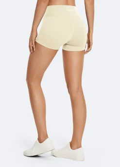 Micro-Shorts mit hohem Bund