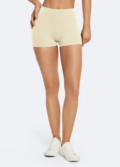 Micro-Shorts mit hohem Bund