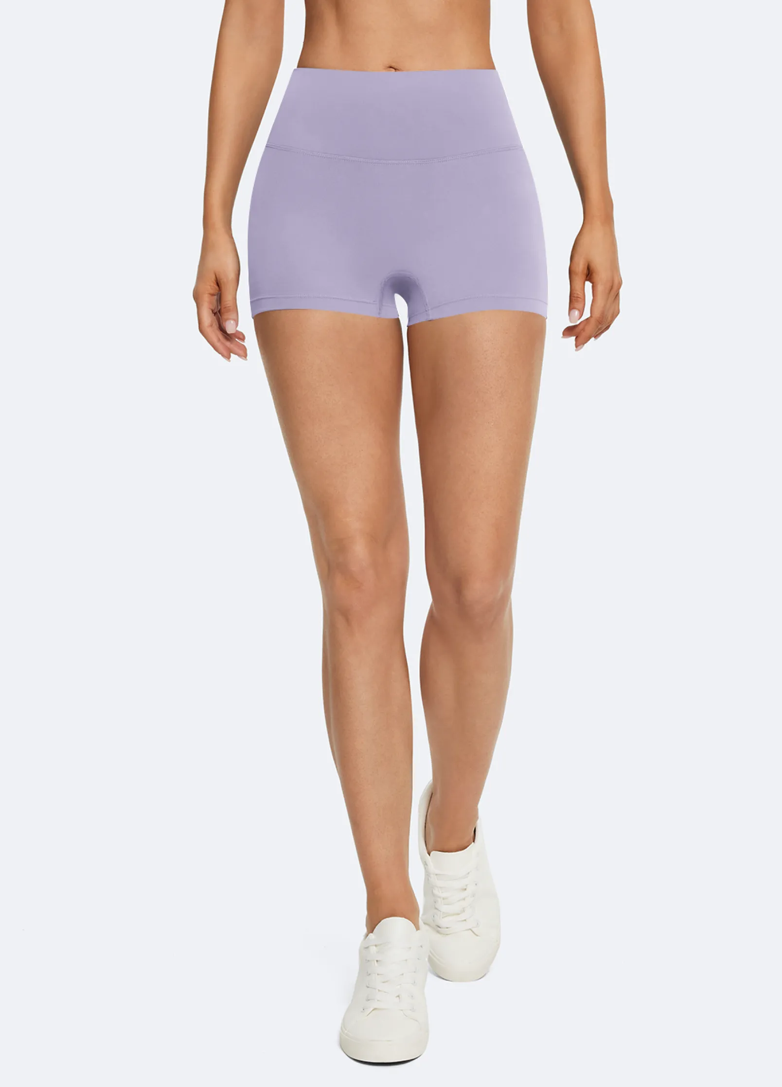 Micro-Shorts mit hohem Bund