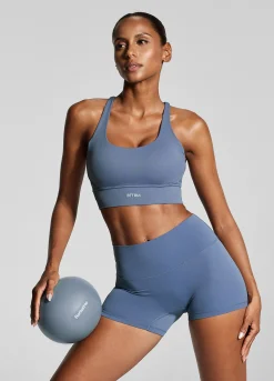 Micro-Shorts mit hohem Bund