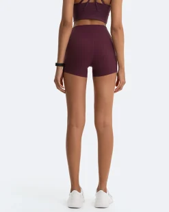 Micro-Shorts mit hohem Bund