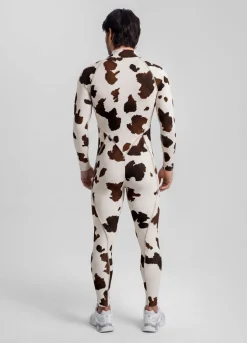Mocha Cow Herosuit mit geschlossenem Rücken