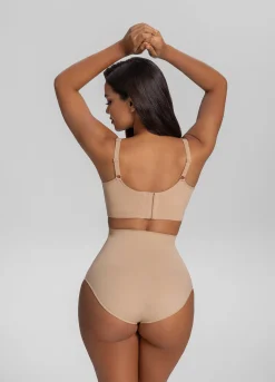 Nahtlose hoch taillierte Shapewear-Slips