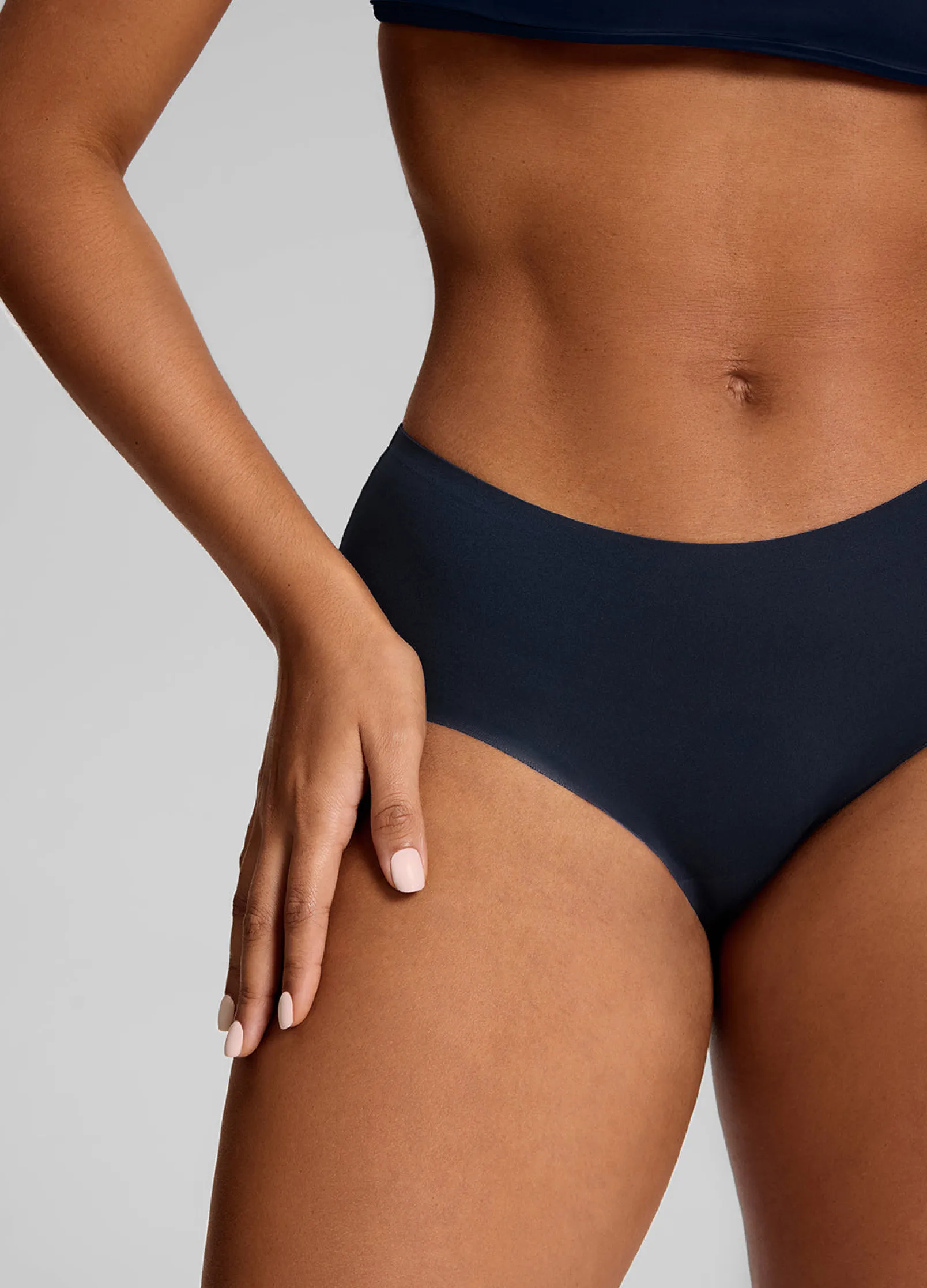 Nahtlose Mid-Rise-Boyshorts