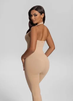 Nahtloser Halter-Shapewear-Overall