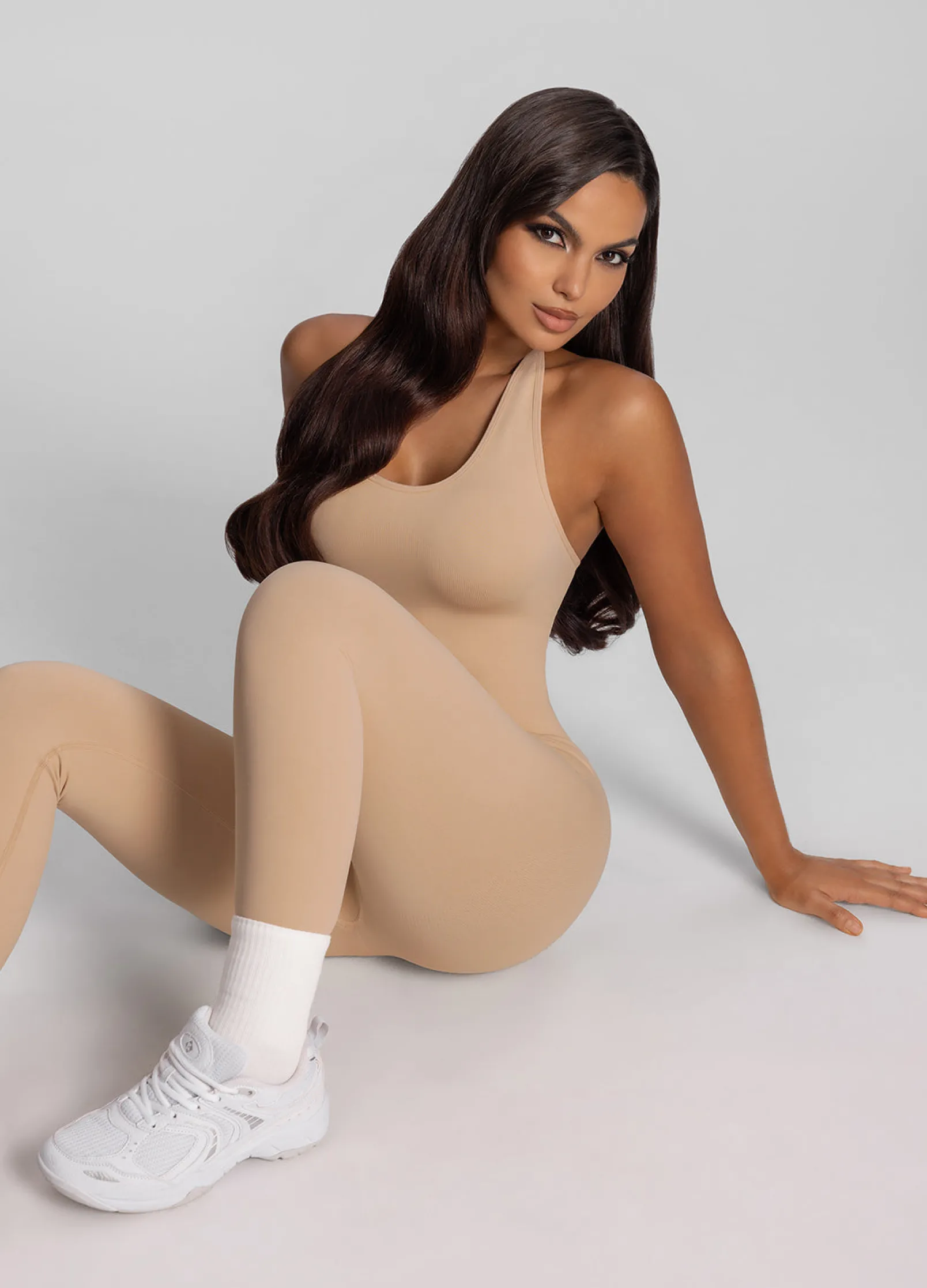 Nahtloser Halter-Shapewear-Overall
