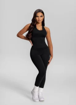 Nahtloser Halter-Shapewear-Overall