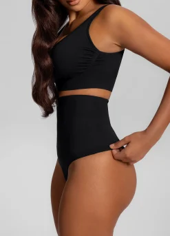 Nahtloser hoch taillierter Shapewear-String