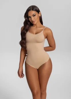 Nahtloser Shapewear-Body mit Trägern