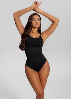 Nahtloser Shapewear-Body mit Trägern
