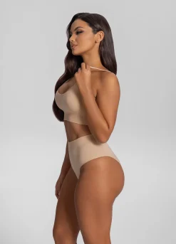 Nahtlose Shapewear-Slips mit mittlerer Leibhöhe