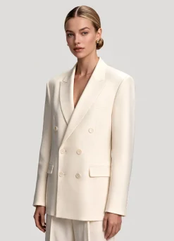 Oversize-Blazer mit Doppelreihe