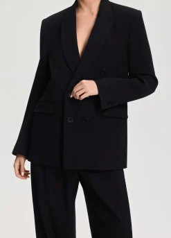 Oversize-Blazer mit Doppelreihe