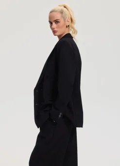 Oversize-Blazer mit Doppelreihe