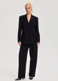 Oversize-Blazer mit Doppelreihe