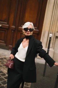 Oversize-Blazer mit Doppelreihe