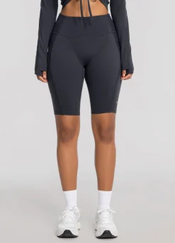 Performance-Biker-Shorts mit hohem Bund