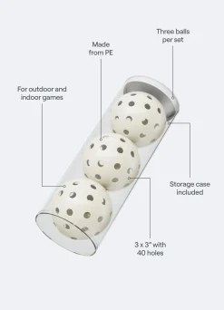 Pickleball-Ball – 3er-Set