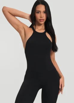 Pilates Princess Halter Jumpsuit