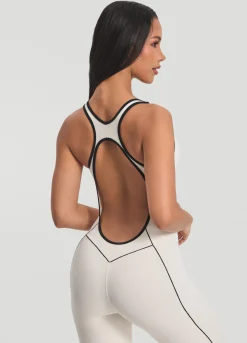 Pilates Princess Jumpsuit mit offenem Rücken