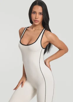 Pilates Princess Jumpsuit mit offenem Rücken