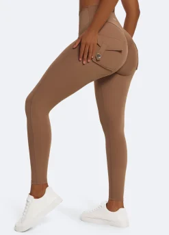 Push-up-Leggings mit Gesäßtaschen