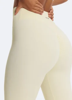 Push-up-Leggings mit V-Naht