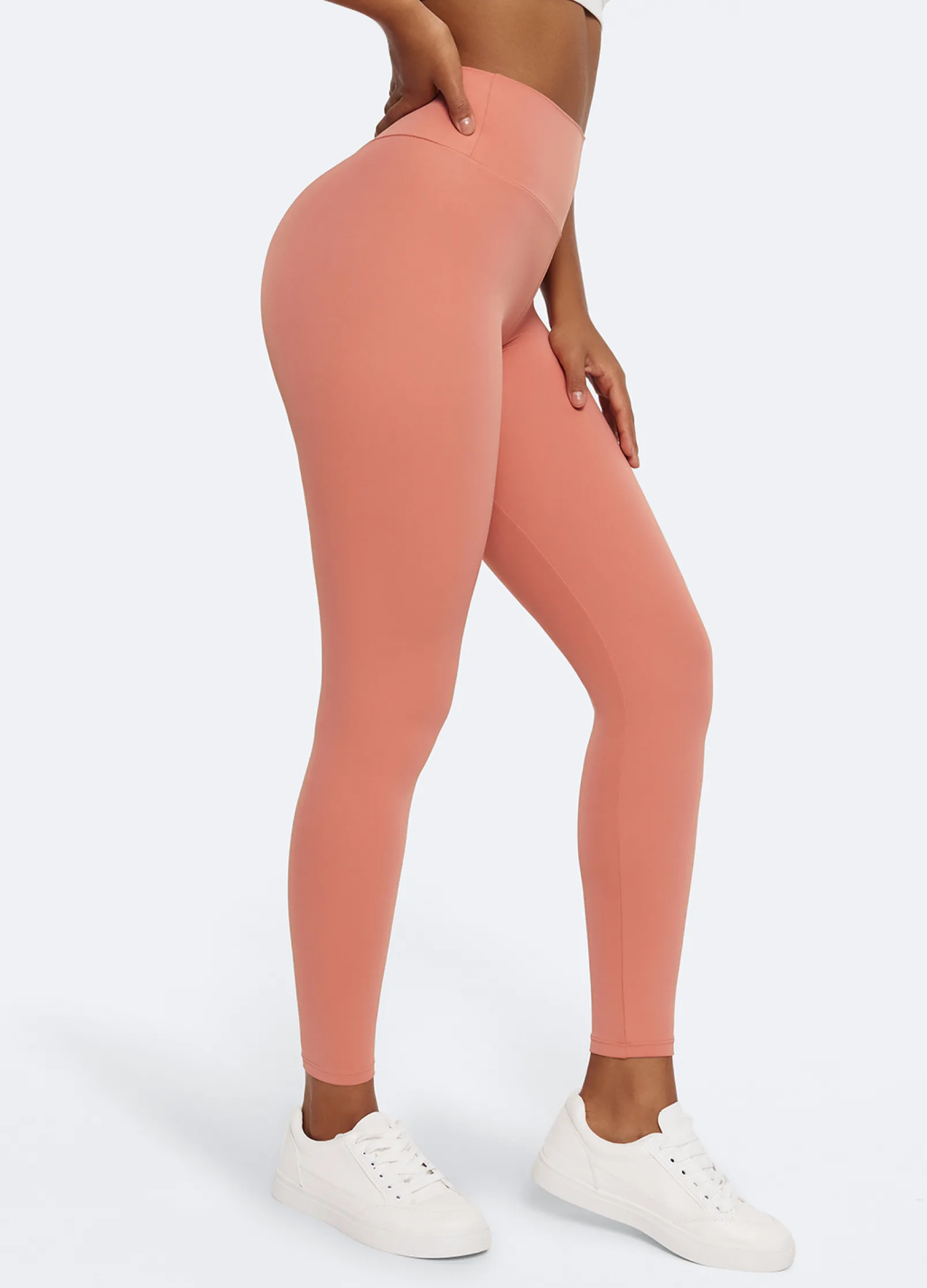 Push-up-Leggings mit V-Naht