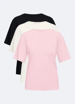 Relaxed T-Shirt für jeden Tag – 3er-Pack
