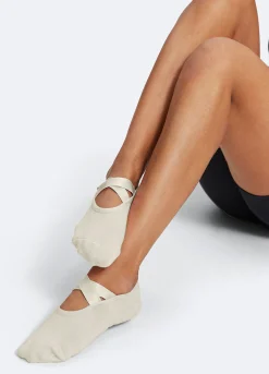 Rutschfeste Pilates-Socken | 3er-Pack