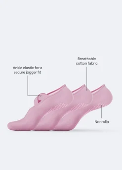 Rutschfeste Pilates-Socken | 3er-Pack
