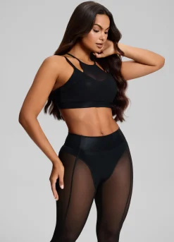 Sculpt High-Neck Top