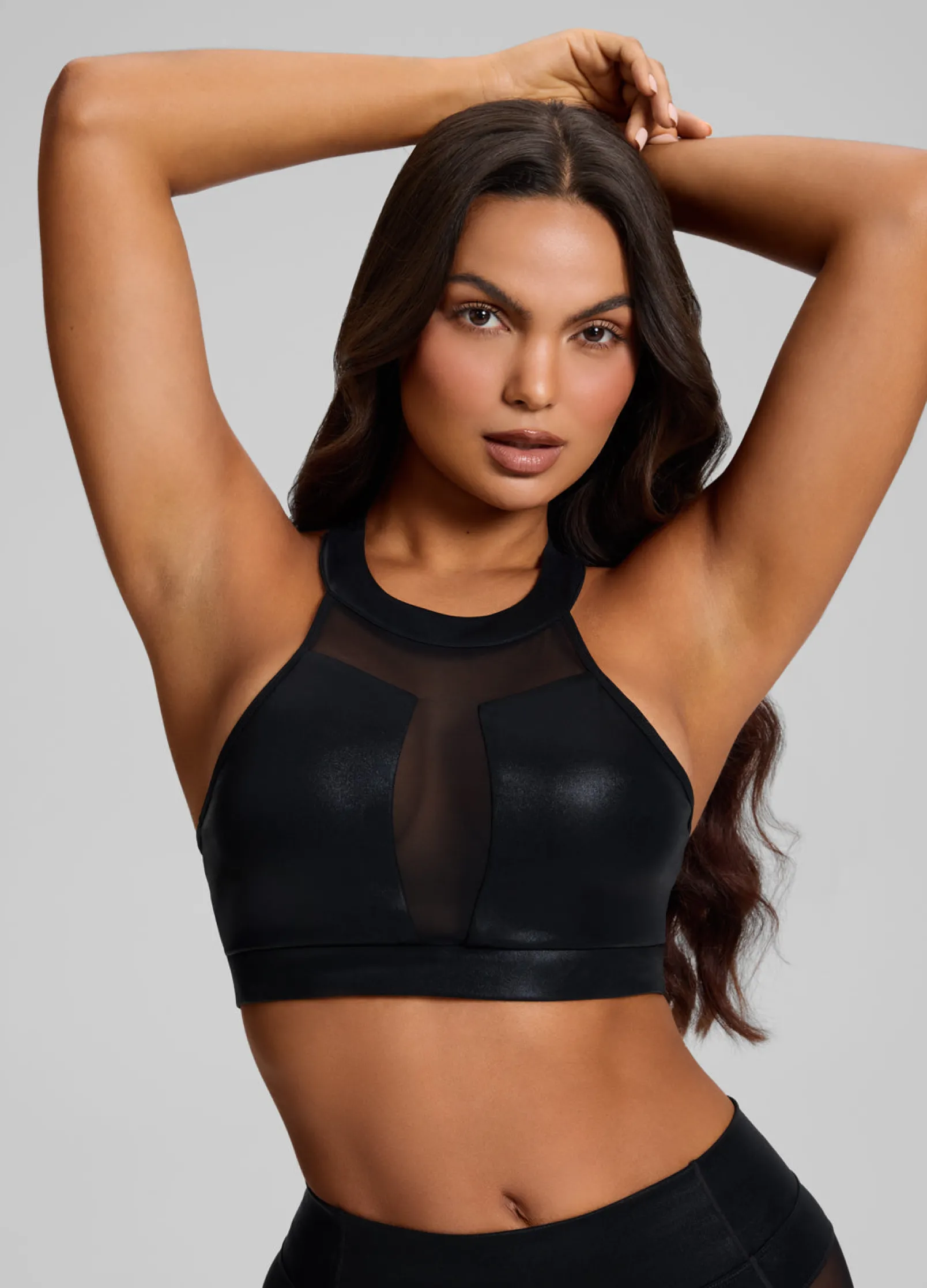 Sculpt High-Neck Top