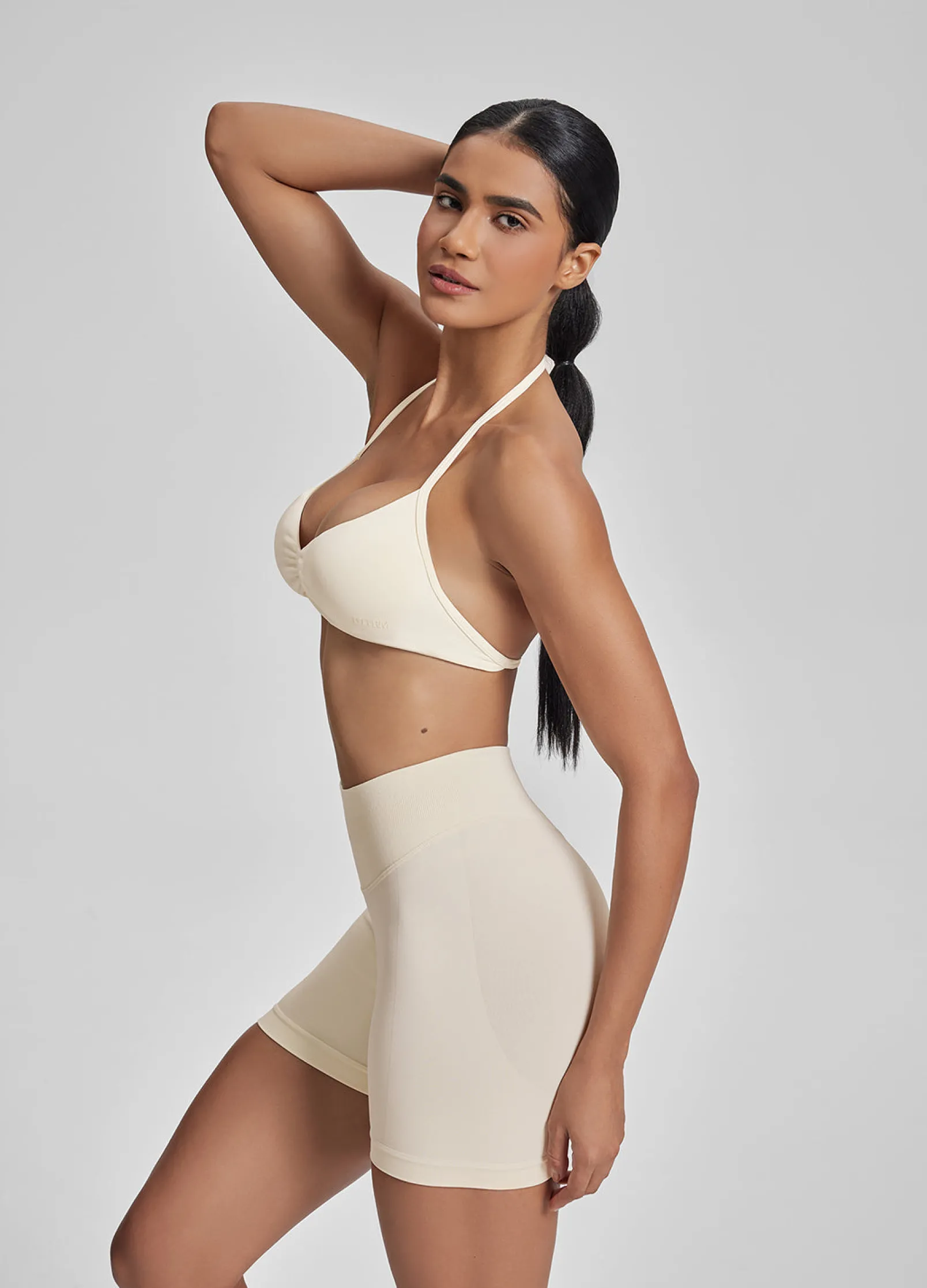 SculptMe High Waisted Butt Lifting Tummy Control Shaping Training Shorts 4.5